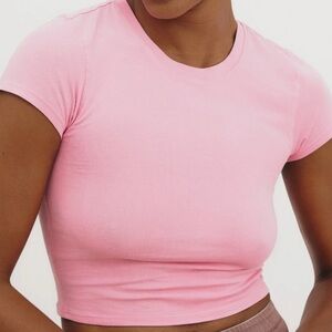 Pink Women's Top Baby Tee